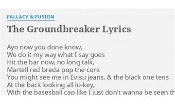 The Groundbreaker en Lyrics [Fallacy And Fusion]