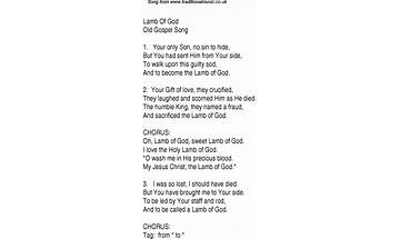 The Lamb Of God en Lyrics [Julie Andrews]