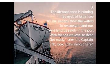 The Lifeboat en Lyrics [Liam O\'Donnell]