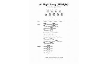 The Long Night en Lyrics [Patrick Park]