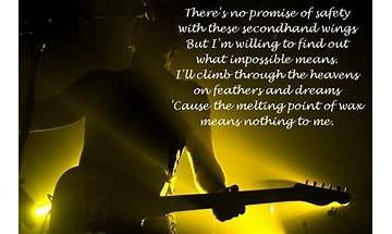 The Melting Point of Wax en Lyrics [Thrice]