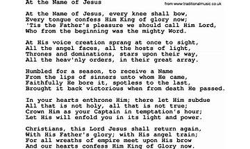 The Name of Jesus en Lyrics [Sinach]