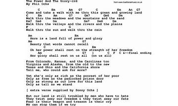 The Power And The Glory en Lyrics [Hillsong Worship]