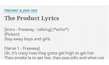The Product en Lyrics [Freeway & Jake One]
