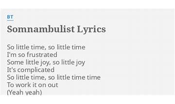 The Somnambulist I en Lyrics [Shrouded Serenity]