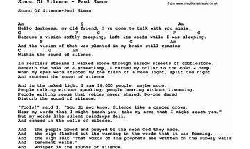 The Sound of Paul en Lyrics [Kleenex Girl Wonder]