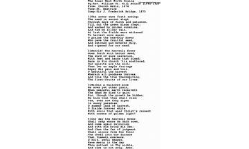 The Sower en Lyrics [Richard Jensen]