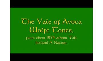 The Vale of Avoca en Lyrics [The Wolfe Tones]