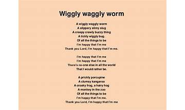 The Wiggly Waggly Song en Lyrics [Paul Field]