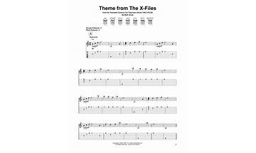 The x-files en Lyrics [The x-files]