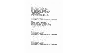 Therapy en Lyrics [Anusha Savi]