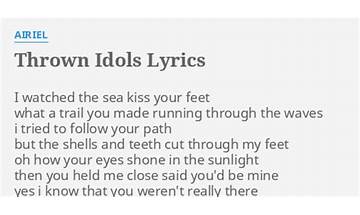 Thrown Idols en Lyrics [Airiel]