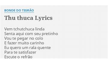 Thu Thuca pt Lyrics [Axé Bahia]