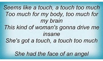 Touch Too Much en Lyrics [Roman Holliday]