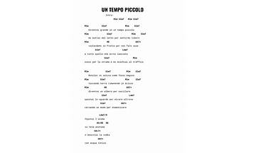 Un tempo piccolo it Lyrics [Tiromancino]