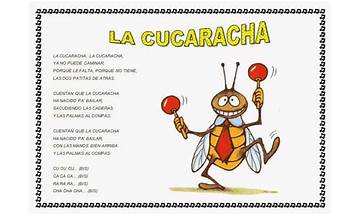 Una Cucaracha es Lyrics [Thalía]