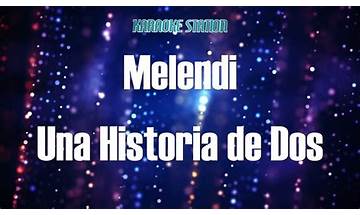 Una historia de dos es Lyrics [Melendi]