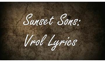 VROL en Lyrics [Sunset Sons]