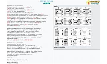 Vietnam Cowboys en Lyrics [Ray Davies]