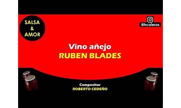 Vino Añejo es Lyrics [Rubén Blades]