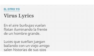 Virus es Lyrics [El Otro Yo]