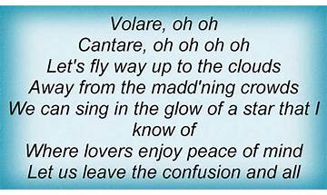 Volare es Lyrics [Capim Cubano]