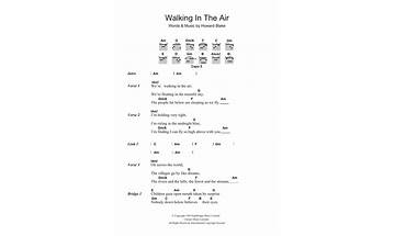 Walking In The Air en Lyrics [Andrew Johnston]