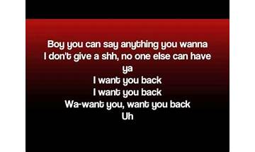 Want U Back en Lyrics [Cher Lloyd]