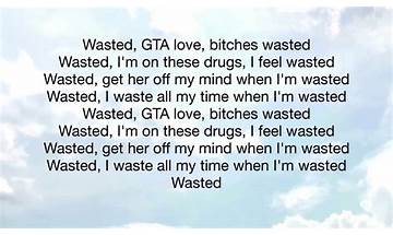 Wasted en Lyrics [Blue Rodeo]