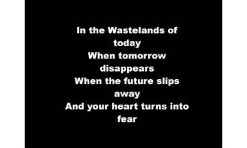 Wastelands en Lyrics [The Darkest Moment]