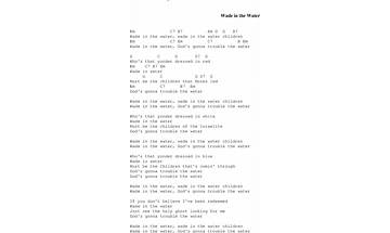 Waves in the Water en Lyrics [Reuben Vincent]