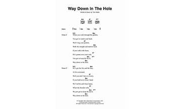 Way Down in the Hole [Big Time] en Lyrics [Tom Waits]
