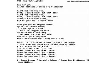Way Out en Lyrics [Intwine]