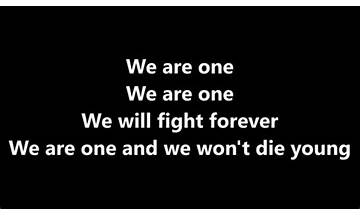 We Were One en Lyrics [David Mallett]
