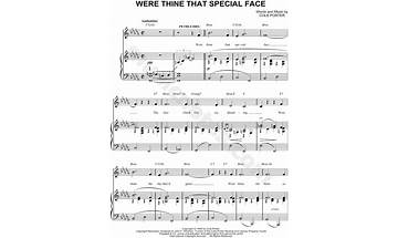 Were Thine That Special Face en Lyrics [Howard Keel]