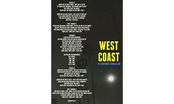 West Coast en Lyrics [The Neighbourhood]