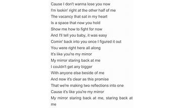 What´s In The Mirror en Lyrics [Capsula]