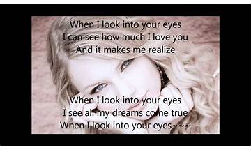 When I Look in Your Eyes en Lyrics [Damian Mimic Randall]