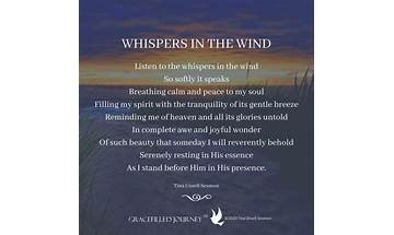 Whispers In The Wind en Lyrics [Scars Of Tomorrow]