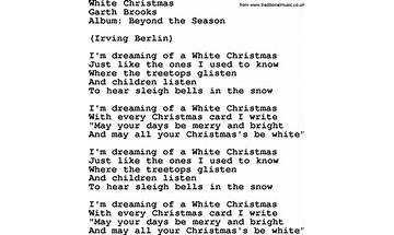 White Christmas en Lyrics [LeAnn Rimes]
