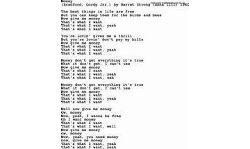 Who Makes Your Money en Lyrics [Spoon]