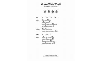 Whole Wide World en Lyrics [Summer Camp]