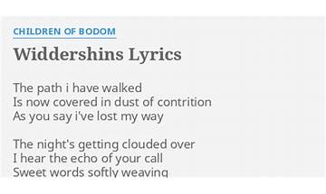 Widdershins en Lyrics [Ilsa]