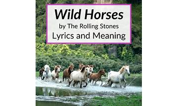 Wild Horses en Lyrics [Faultline]