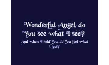 Wonderful Angel en Lyrics [Monk & Neagle]
