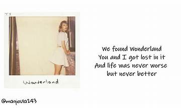 Wonderland en Lyrics [Unknown T]