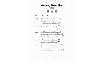 Working Class Hero en Lyrics [Tommy Roe]