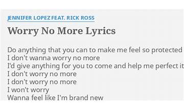 Worry No More en Lyrics [Gary Moore]