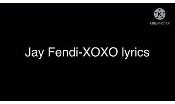 Xoxo. en Lyrics [GELEXAIDA]