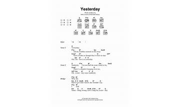 Yesta day en Lyrics [Frosty Choppa]